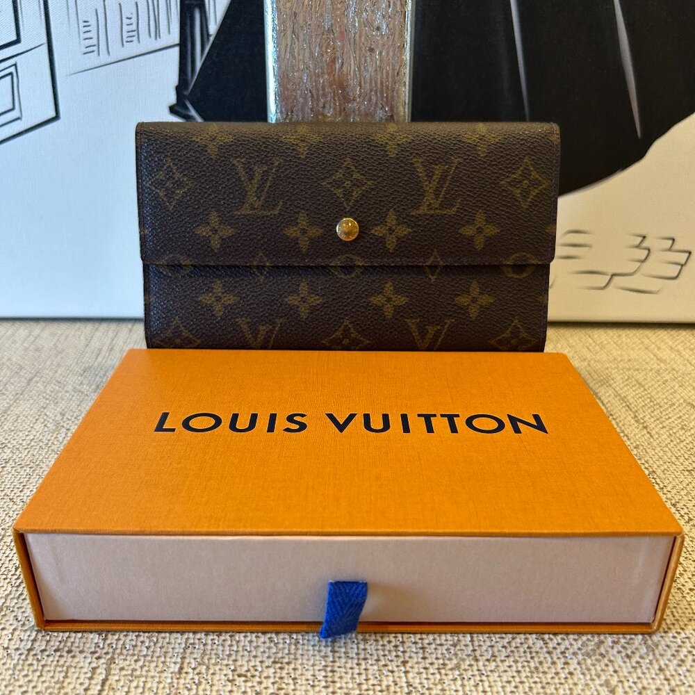 Louis Vuitton Brown Monogram Wallet